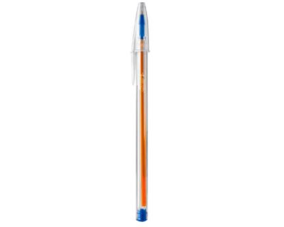 CANETA BIC 07 FINA AZUL UND