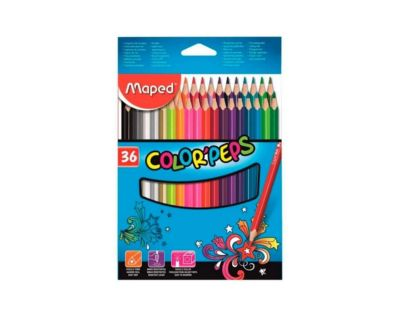 LÁPIS DE COR MAPED 36 CORES STAR