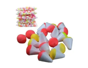 BOIA P/ PESCA N°00 ALT 1,7CM C/10