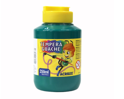 TINTA GUACHE 250ML VERDE BAND. 511