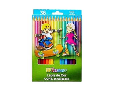 LÁPIS DE COR WINNER 36 CORES