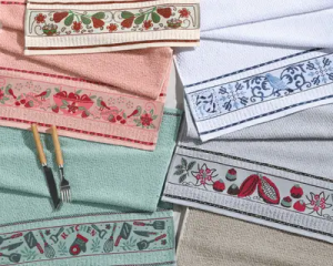 PANO DE COPA JACQUARD GOURMET / MENTA