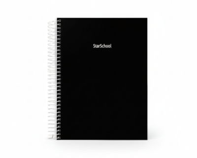 CADERNO STARSCHOOL 1/4 C/D ESP. 80FLS