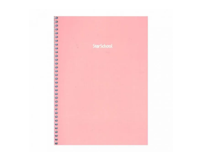 CADERNO STARSCHOOL 1/4 C/D ESP. 80FLS