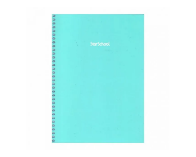 CADERNO STARSCHOOL 1/4 C/D ESP. 80FLS