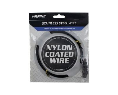 CABO DE AÇO 10 METROS C/ 70 LUVAS 60 LIB