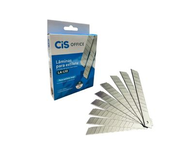 LAMINA P/ ESTILETE 9MM C/10 CIS