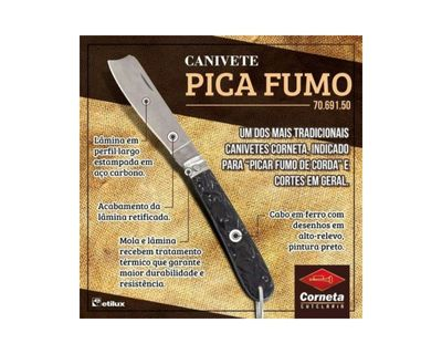 CANIVETE CARB.PICA FUMO CORNETA