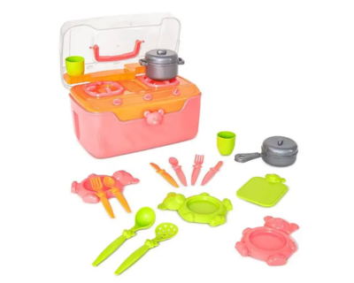 BRINCANDO DE CASINHA FOGAO MALETA C/ACES