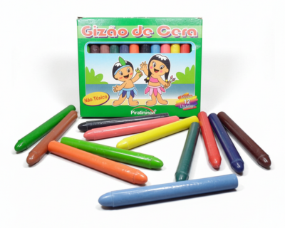 GIZÃO DE CERA CX C/12 PIRATININGA