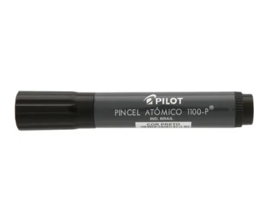 PINCEL MARCADOR PERMANENTE ATOMICO 1100P PRETO