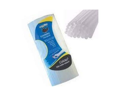 COLA QUENTE REFIL FINA TRANSP. C/10