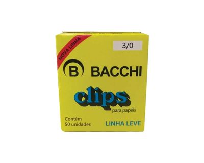 CLIPE GALVANIZADO ACO 3/0 LINHA LEVE C/50