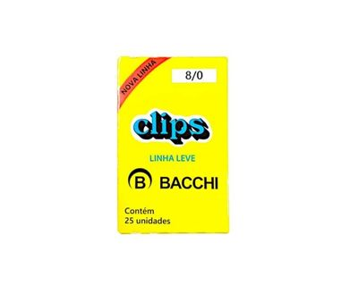 CLIPE GALVANIZADO ACO 8/0 LINHA LEVE CX C/25