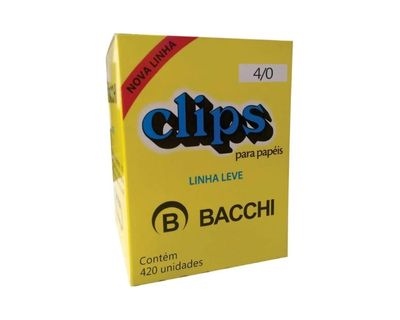 CLIPE GALVANIZADO ACO 4/0 LINHA LEVE CX C/420