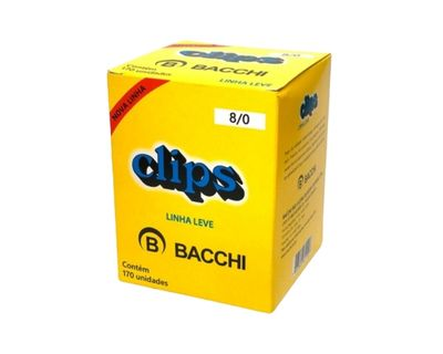 CLIPE GALVANIZADO ACO 8/0 LINHA LEVE CX C/170