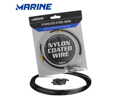 CABO DE AÇO 10 METROS C/ 70 LUVAS 70 LIB