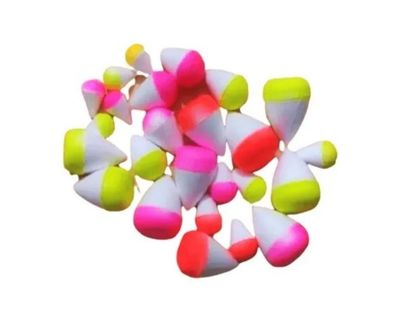 BOIA P/ PESCA N°01 ALT.2,3CM C/10